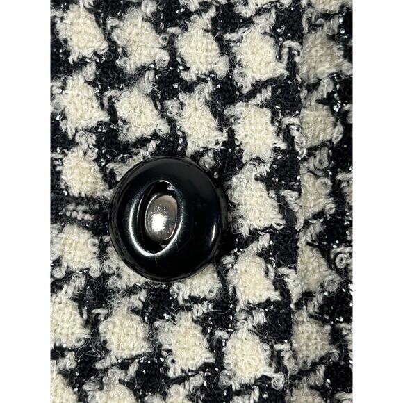 Pendleton Vintage Houndstooth Wool Blazer Size 12 - Picture 6 of 12